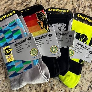 10 pairs of cycling socks